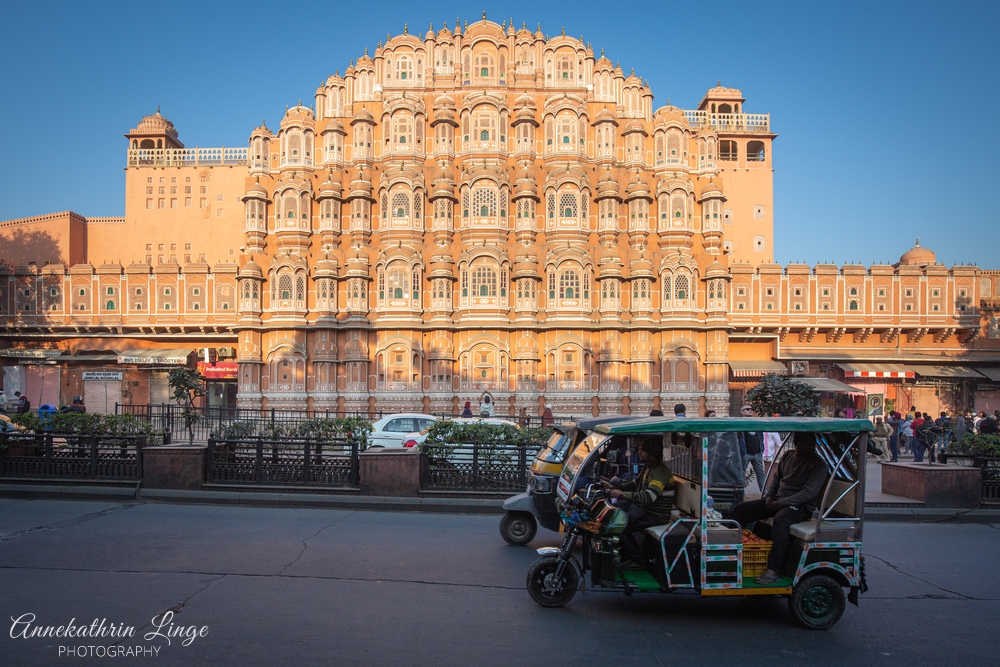 Jaipur: Hawa Mahal (Palast der Winde)