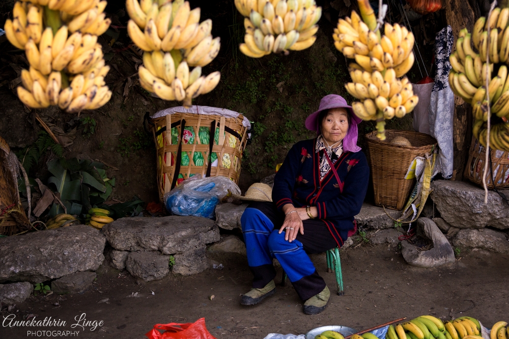 Straßenmarkt in Yunnan (China)