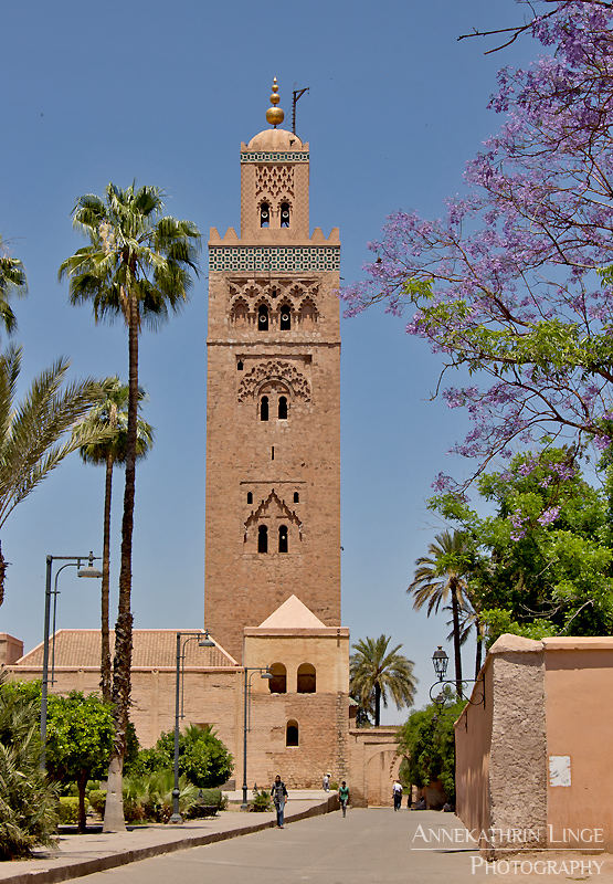 Koutoubia-Moschee in Marrakesch (Marokko)