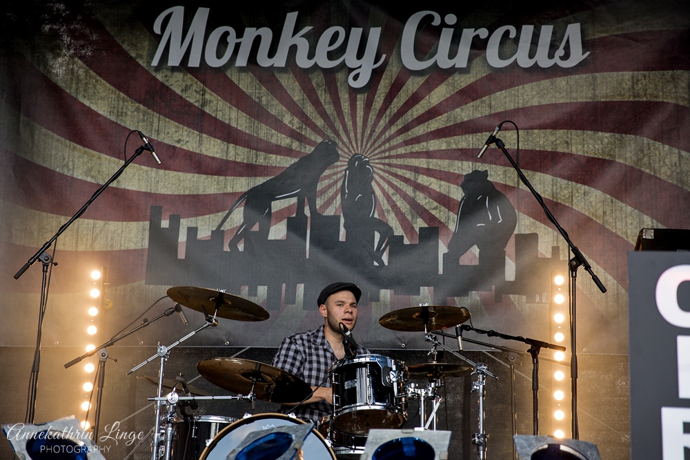 26.05.2018: "Die Festung Rockt"-Festival in Kronach - Monkey Circus