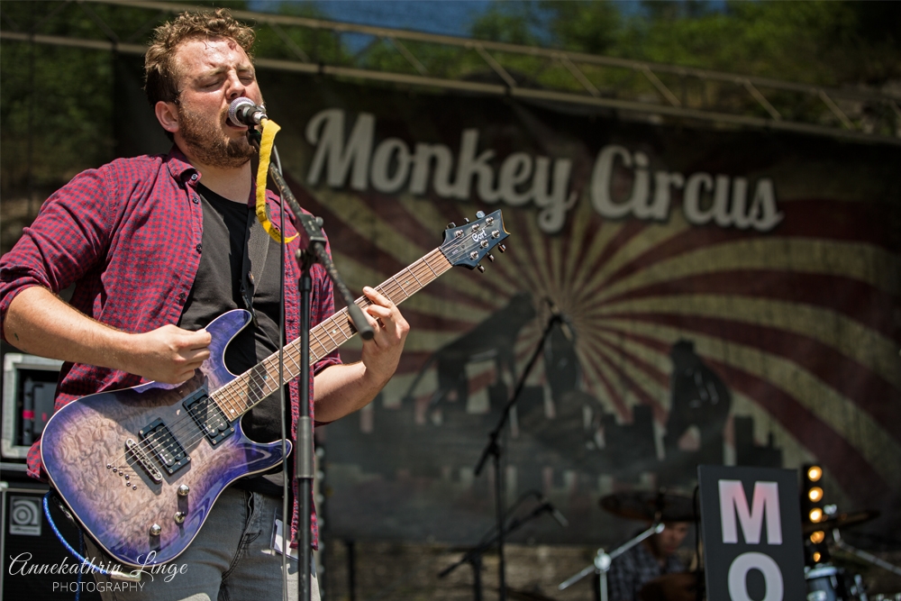 26.05.2018: "Die Festung Rockt"-Festival in Kronach - Monkey Circus