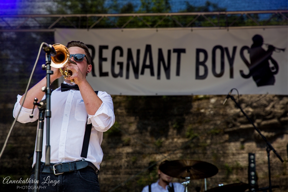 26.05.2018: "Die Festung Rockt"-Festival in Kronach - Pregnant Boys