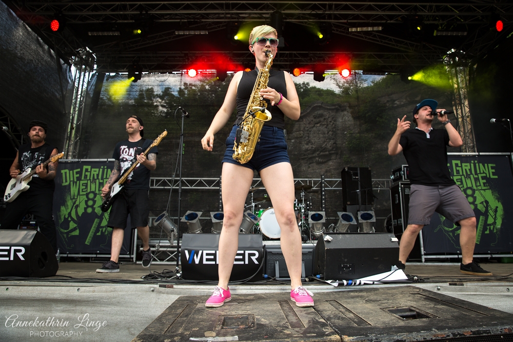 26.05.2018: "Die Festung Rockt"-Festival in Kronach - Die Grüne Welle