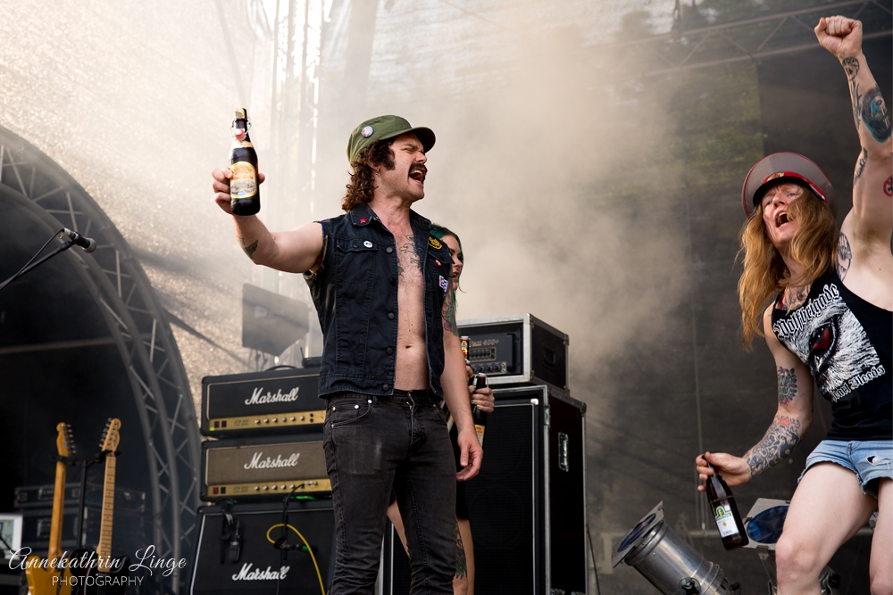 26.05.2018: "Die Festung Rockt"-Festival in Kronach - The Baboon Show