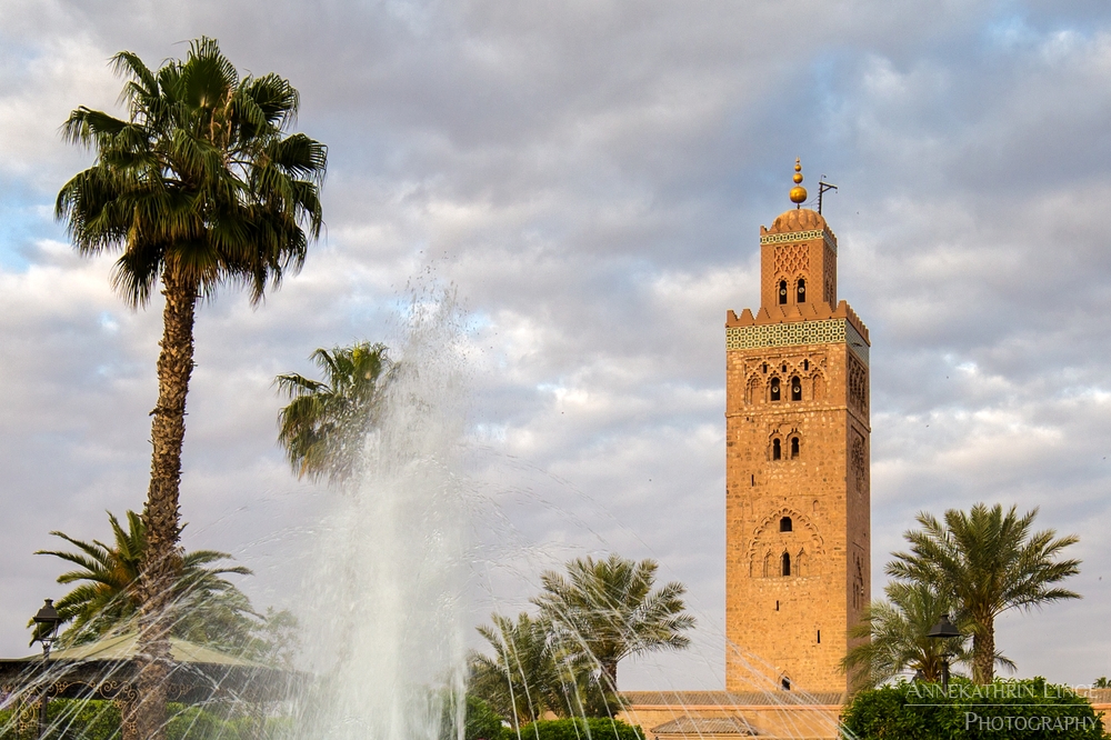 Koutoubia-Moschee in Marrakesch (Marokko)