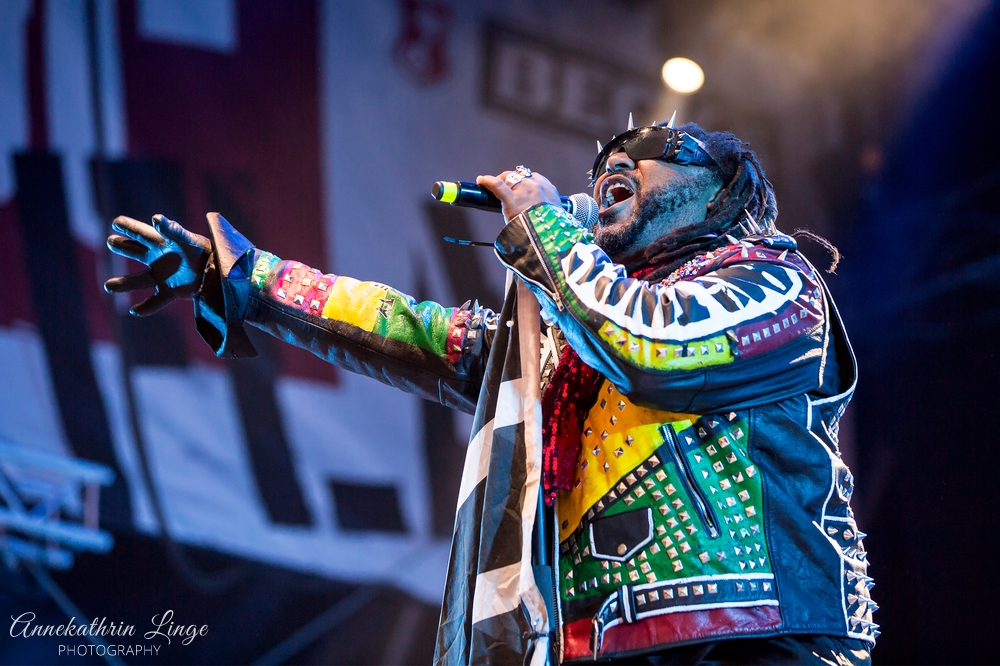 08.08.2018: Skindred auf dem Open Flair-Festival in Eschwege