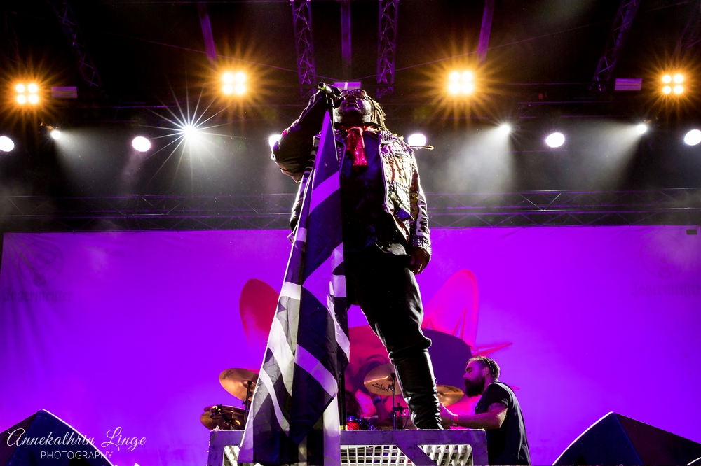 08.08.2018: Skindred auf dem Open Flair-Festival in Eschwege