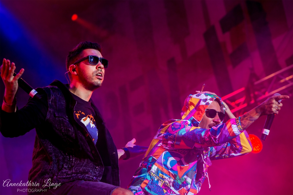 09.08.2018: Trailerpark auf dem Open Flair-Festival in Eschwege