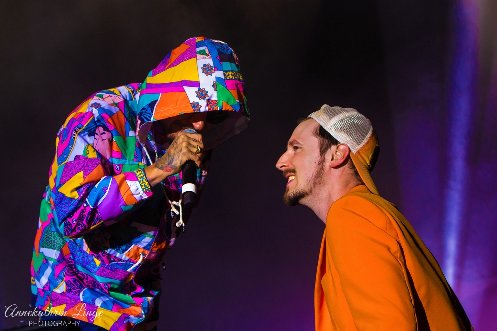 09.08.2018: Trailerpark auf dem Open Flair-Festival in Eschwege
