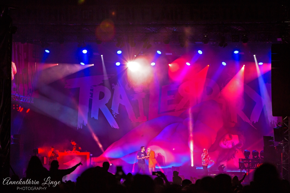 09.08.2018: Trailerpark auf dem Open Flair-Festival in Eschwege