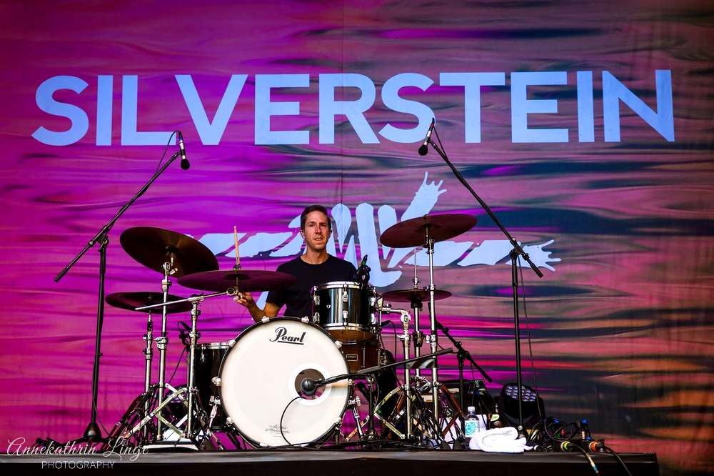 10.08.2018: Silverstein auf dem Open Flair-Festival in Eschwege