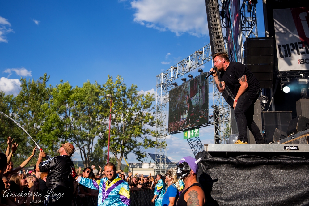 10.08.2018: Antilopengang auf dem Open Flair-Festival in Eschwege