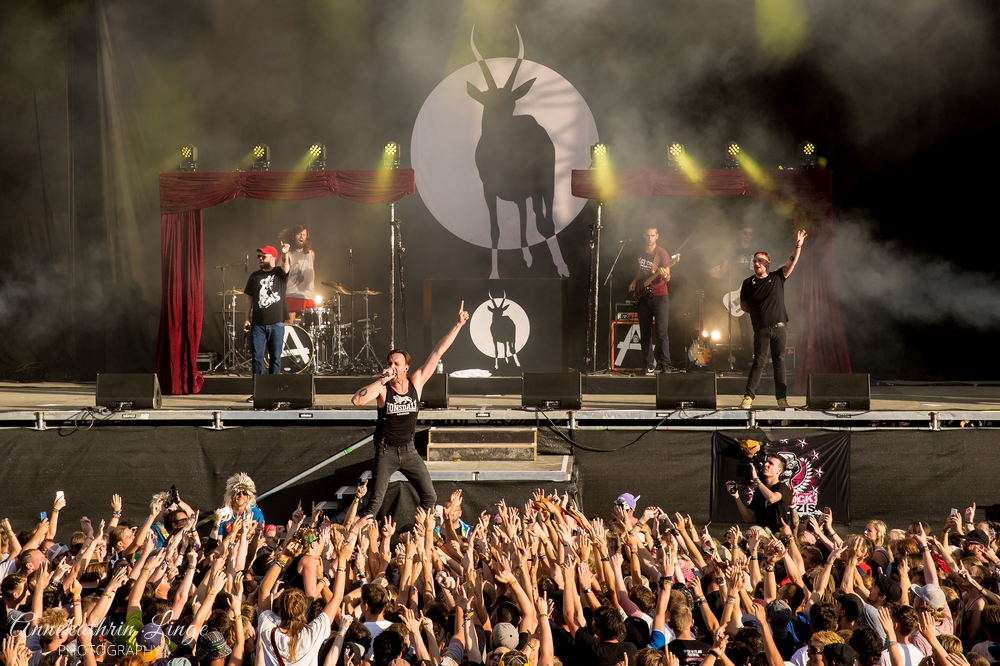 10.08.2018: Antilopengang auf dem Open Flair-Festival in Eschwege