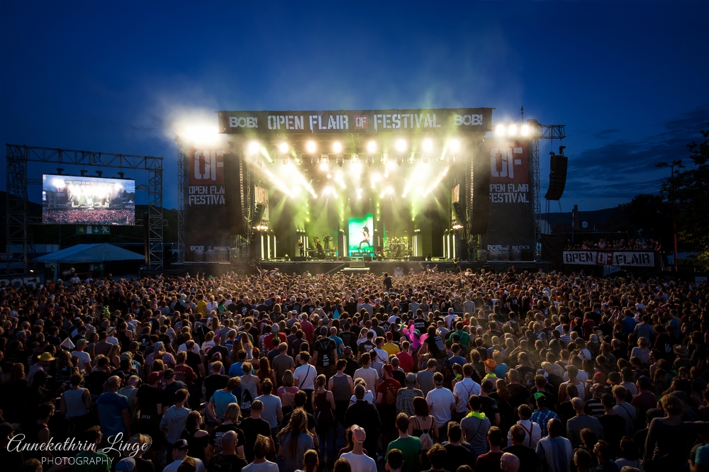 10.08.2018: In Flames auf dem Open Flair-Festival in Eschwege