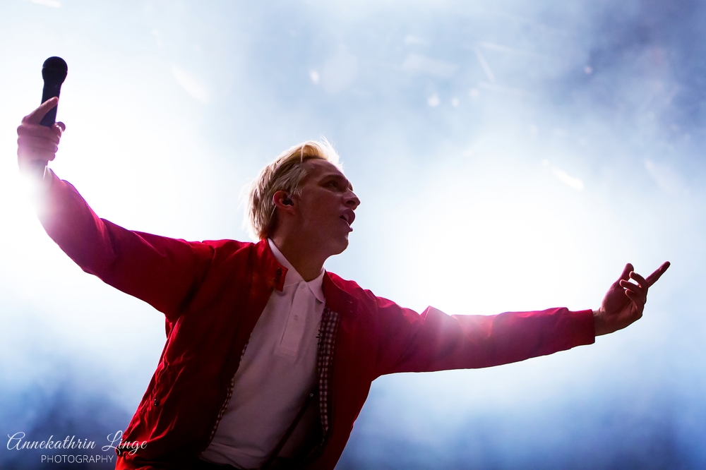 10.08.2018: Kraftklub auf dem Open Flair-Festival in Eschwege