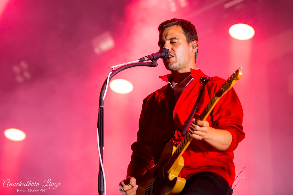 10.08.2018: Kraftklub auf dem Open Flair-Festival in Eschwege
