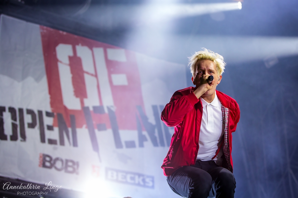 10.08.2018: Kraftklub auf dem Open Flair-Festival in Eschwege
