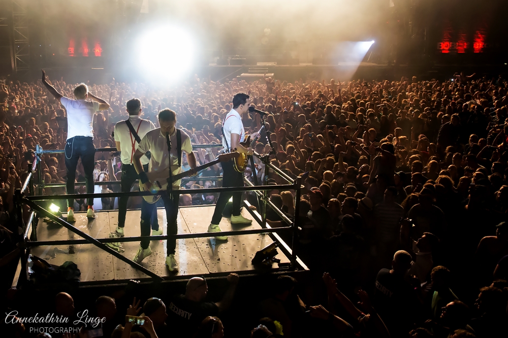 10.08.2018: Kraftklub auf dem Open Flair-Festival in Eschwege