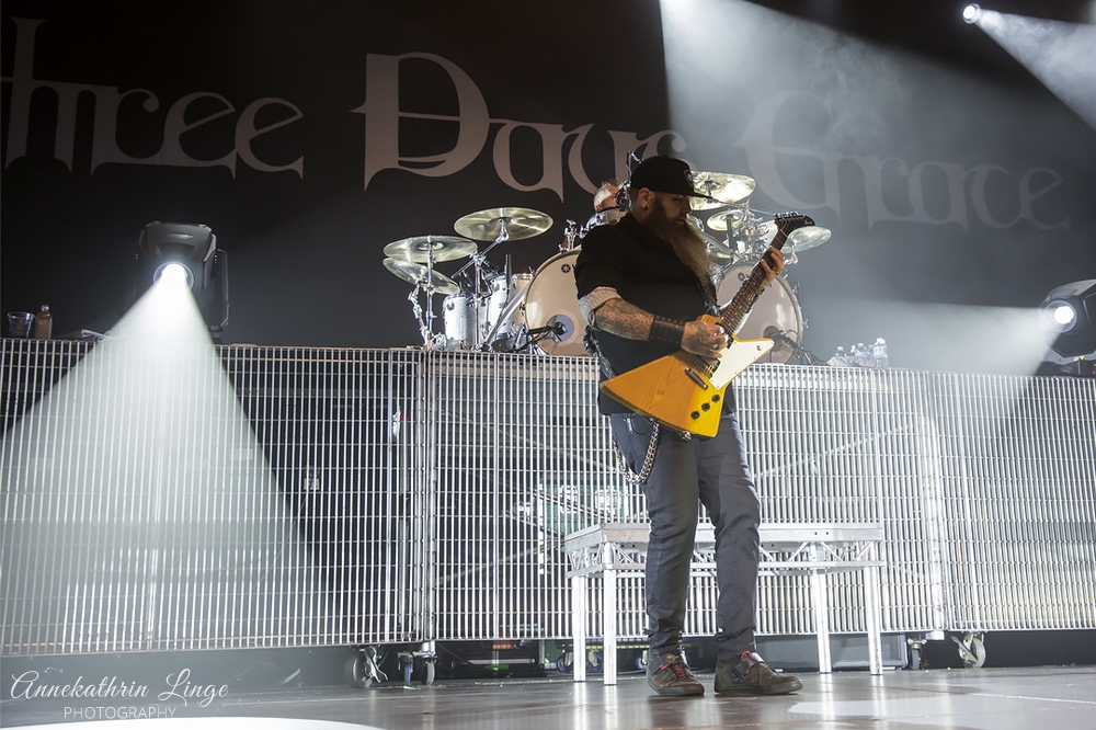 21.10.2018: Three Days Grace im Schlachthof Wiesbaden