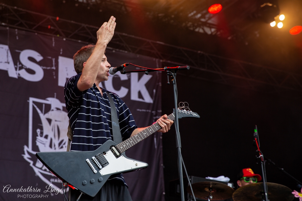 07.08.2019: Das Pack auf dem Open Flair-Festival in Eschwege