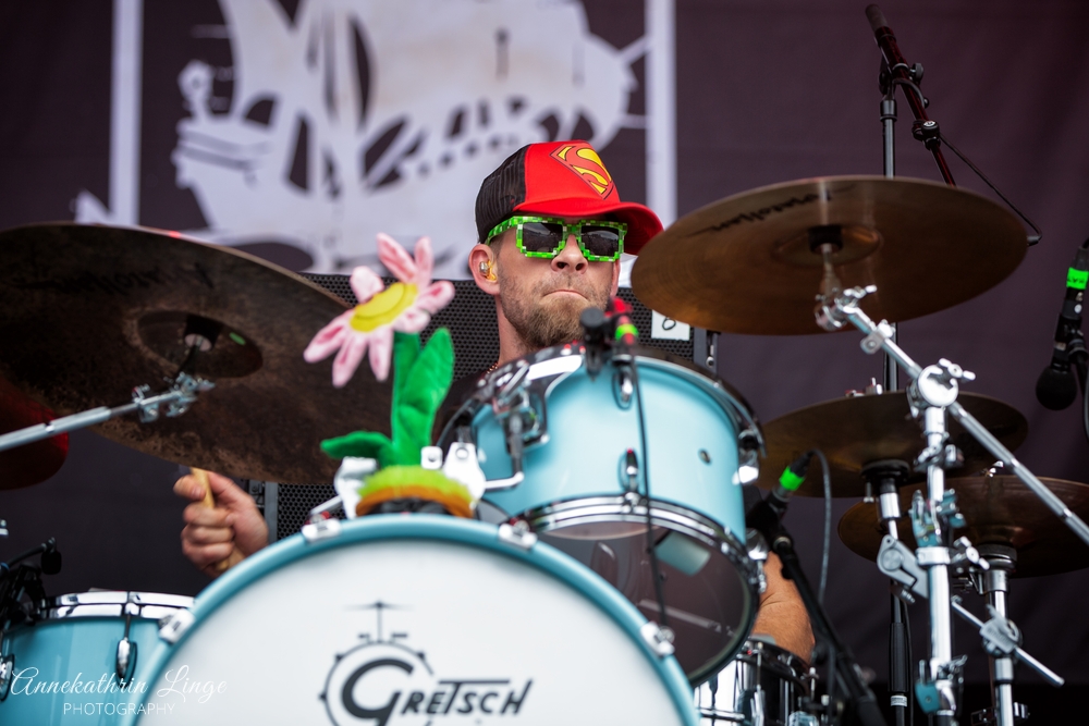 07.08.2019: Das Pack auf dem Open Flair-Festival in Eschwege
