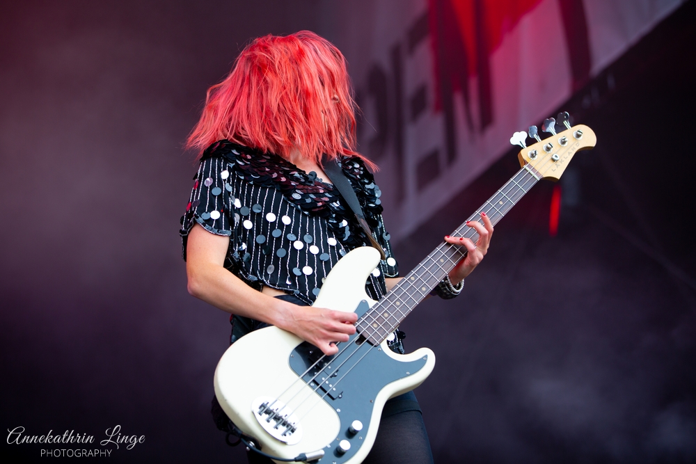 07.08.2019: The Subways auf dem Open Flair-Festival in Eschwege