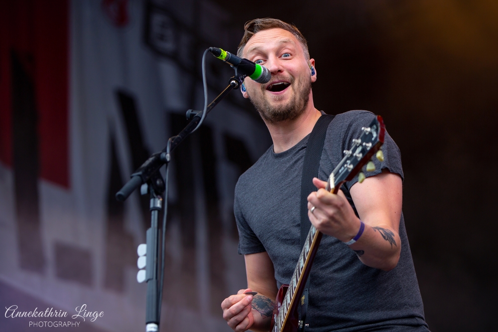 07.08.2019: The Subways auf dem Open Flair-Festival in Eschwege