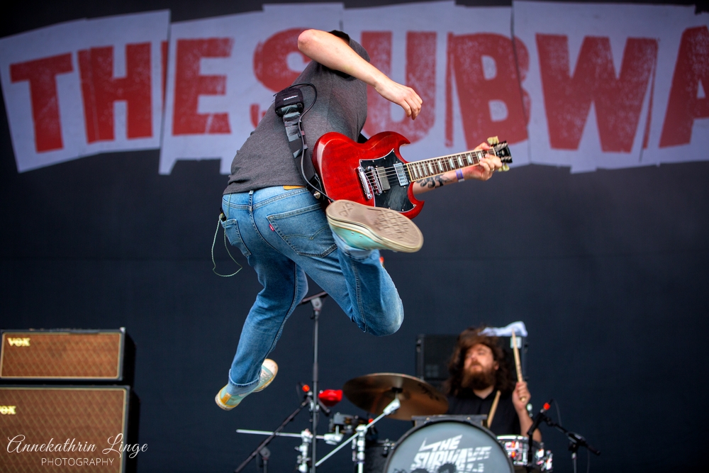 07.08.2019: The Subways auf dem Open Flair-Festival in Eschwege