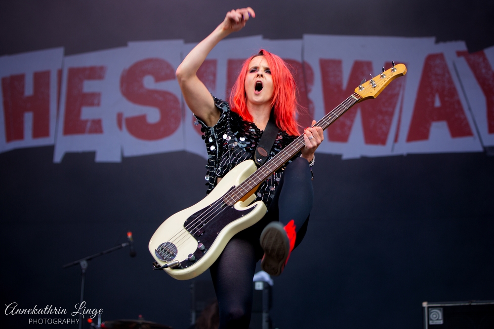 07.08.2019: The Subways auf dem Open Flair-Festival in Eschwege