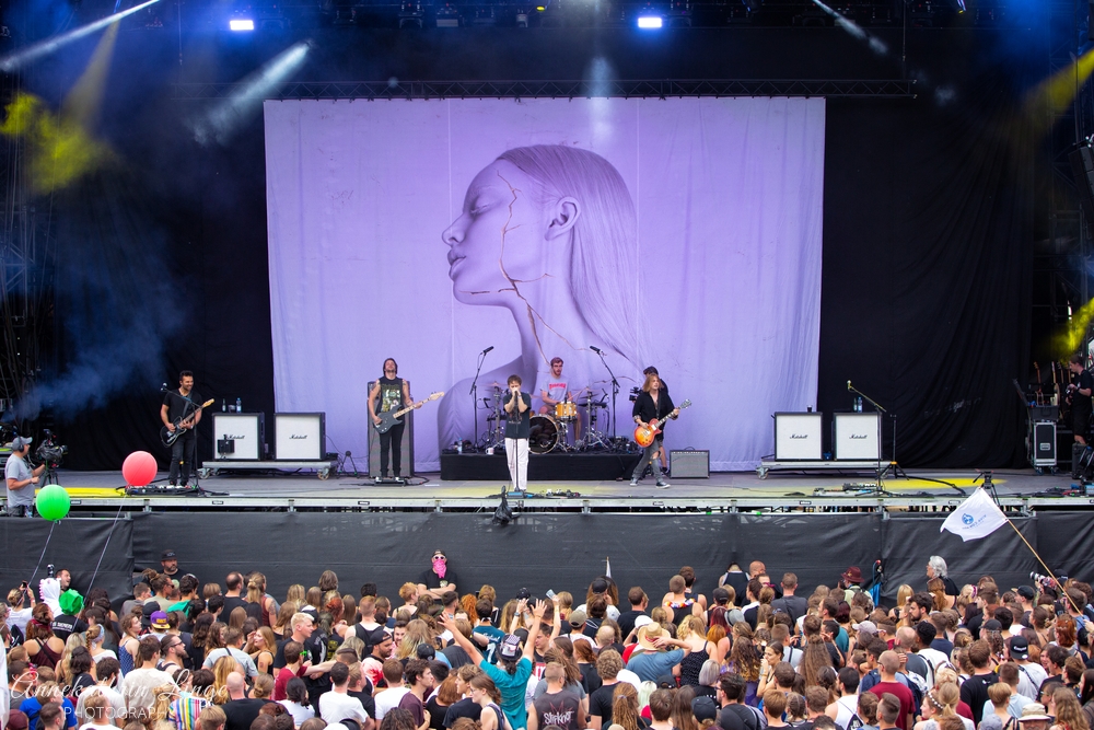 09.08.2019: Nothing But Thieves auf dem Open Flair-Festival