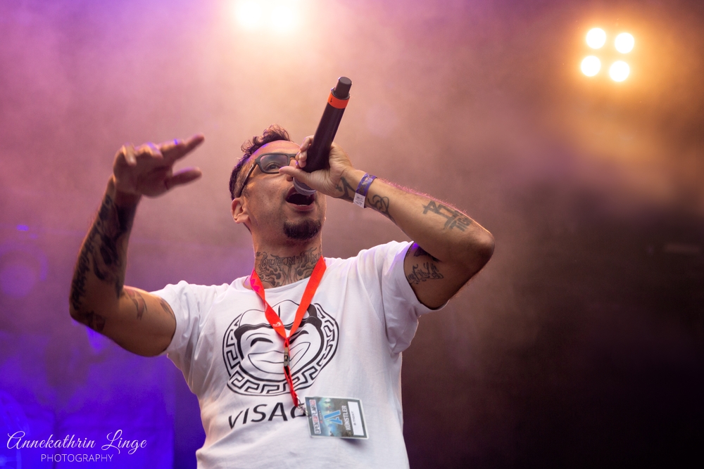 11.08.2019: B-Tight auf dem Open Flair-Festival