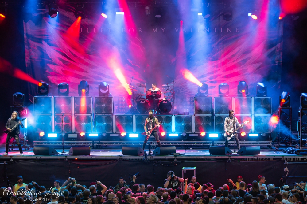 11.08.2019: Bullet For My Valentine auf dem Open Flair-Festival